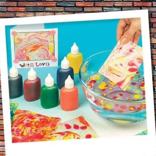 NEW Hydrographics Water Transfer Marbling Painting Set Painting on Water Drawing Tools Kit