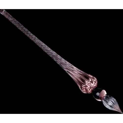 2020 New Vintage Glass Dip Dipping Pen Signature Filling Ink Fountain Pens With Gift Box