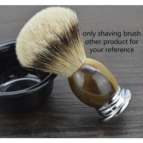 DSCOSMETIC shaving brush new arrival silvertip badger hair and resin handle shave barber tool
