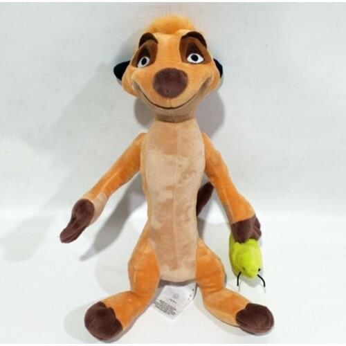 Original DISNEY Anime The Lion King TIMON Plush Stuffed Plush Toy Animals Dolls 30cm Kids Christmas Birthday Gifts