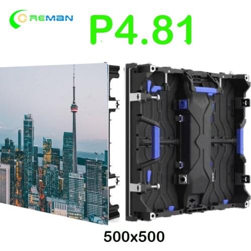 P3.91 P4.81 full color led advertising screen nightclub outdoor display panel full hd 500x500 500x1000