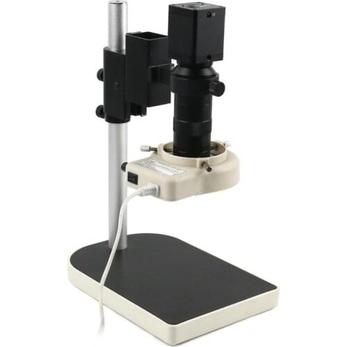 Industrial Video Microscope Camera HD HDMI Electronic Digital 100X C MOUNT Camera For PCB IC Repair Soldering