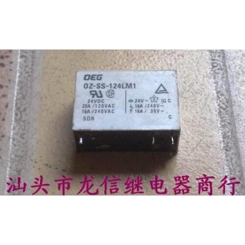 Relays OZ-SS-124LM1 14F-1A-6P-16A