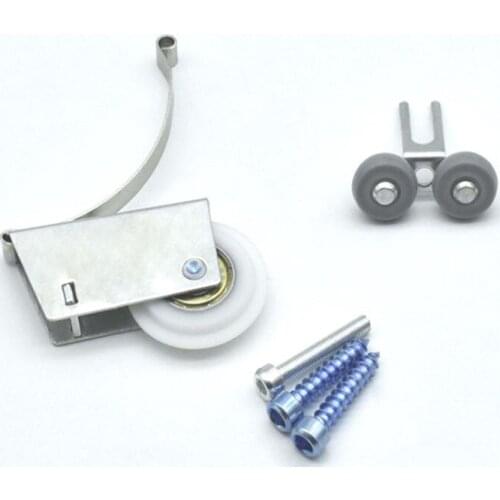 Stainless Steel Wardrobe Sliding Door Roller Wheels Pulley Sliding Door Silence Fittings Wardrobe-Roller Plastic-Bearing Pulley