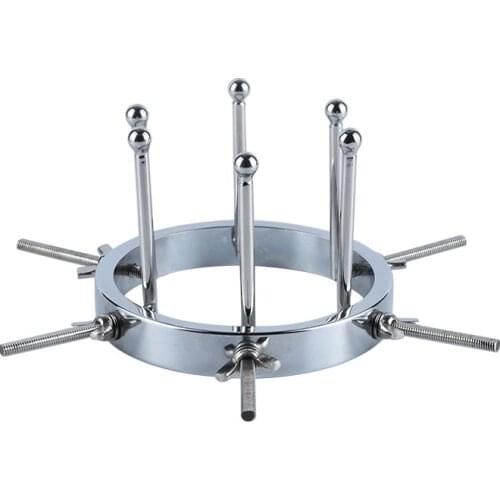 Extreme Anal Vaginal Dilator Vaginal Speculum Adult Metal Anus Pussy Dilator Anal SM toy For Woman Bondage Butt Expansion Device