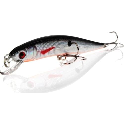 1PCS Minnow Fishing Lure 100mm 8g Topwater Hard Bait Wobbler Jig Bait Crankbait Carp Striped bass Pesca Fishing tackle SwimBait