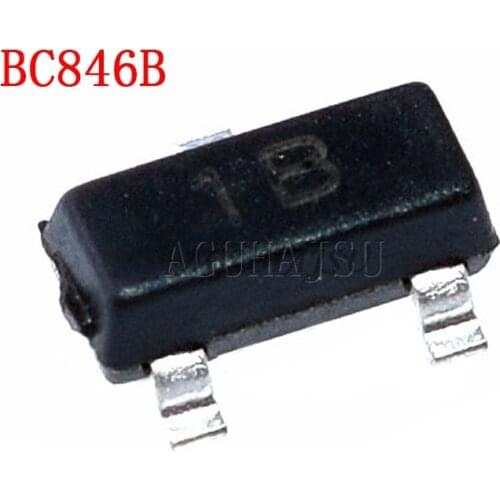 100PCS BC846B SOT23 1B BC846 SOT SMD SOT-23 New Transistor