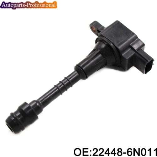 22448-6N011 224486N011 For 2001-2006 Nissan Sentra 1.8 Almera N16 Primera P11 New High Quality Ignition Coil