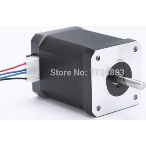 42 Stepper Motor 2 PHASE 4-lead Nema17 step motor 42BYGH44 59.5MM 2.3A 0.89N.M LOW NOISE (4218HB4401) motor for CNC XYZ