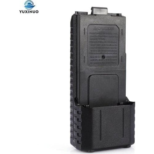 Baofeng UV-5R 6 x AA Extended Battery Case for Walkie Talkie UV5R UV-5RE Plus 5RA 5RB TYT TH-F8 BL-5L Backup Power Shell Cover