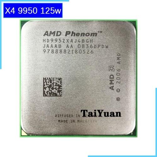 AMD Phenom X4 9950 2.6 GHz Quad-Core CPU Processor HD995ZXAJ4BGH Socket AM2