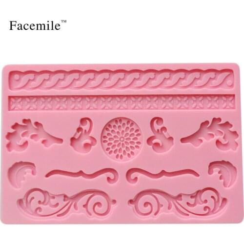 DIY Multiple Lucky Cloud Lace Decorating Design Styling Silicone Cake Gift Baking Fondant Decorating Tools Pudding Mould 04013