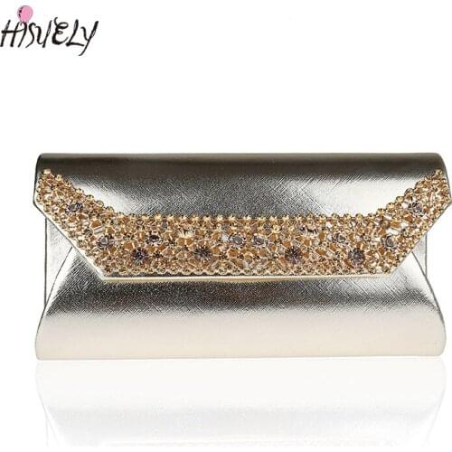 HISUELY Women's Metallized Bags