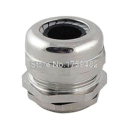 Stainless Steel 10.0-14.0mm M25 Cable Gland with Locknut