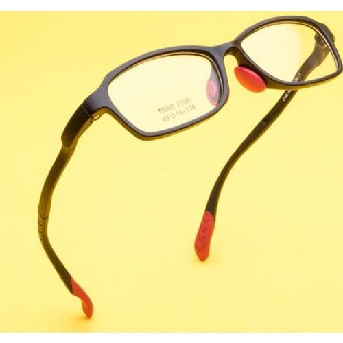 Quality childrens glasses frame silicone nose pads near hyperopia Spectacle frame matte surface hypoallergenic 106