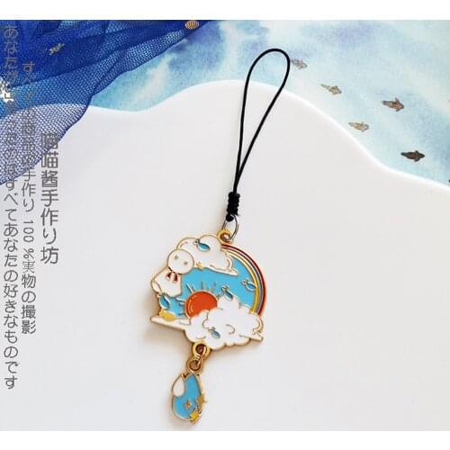 Cute Mini Smart Phone Strap Lanyards for IPhone/Samsung/XiaoMi Case Strap Decor KeyChain Mobile Phone Strap Phone Hanging Charm