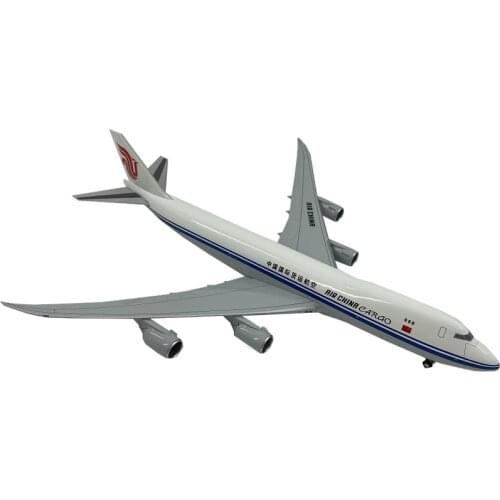 Handmade Airplane Model 1/200 Air China Cargo Simulation Boeing 747-8F Wooden Base Bracket Desktop Collectible Decoration Gift