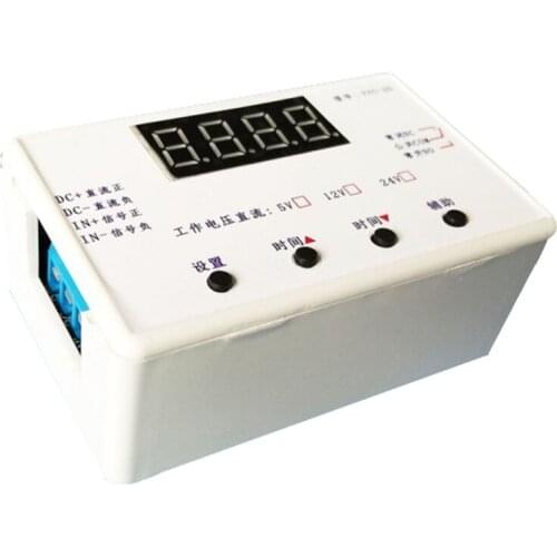Time relay module 5v 6-8.4v 12v 24v power cycle digital display timing off time circuit switch programmable control