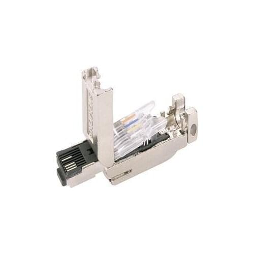 1PC 6GK1901-1BB10-2AE0 industrial ethernet RJ45 PLUG CONNECTOR WITH RUGGED METAL HOUSING AND FC CONNECTING METHOD
