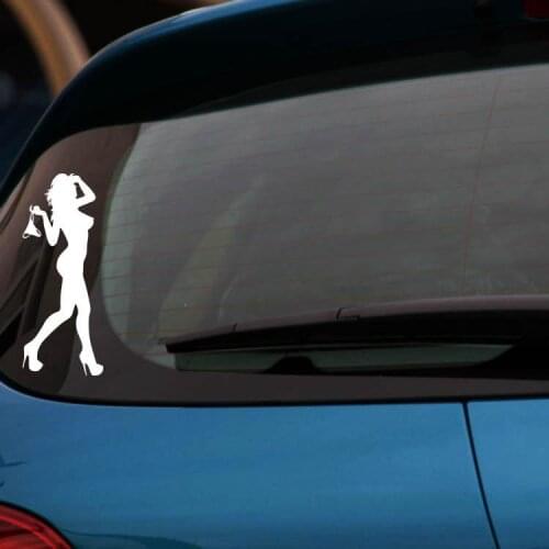 Car Styling Sexy Women Girl Sticker Auto Vinyl Beautiful Decals