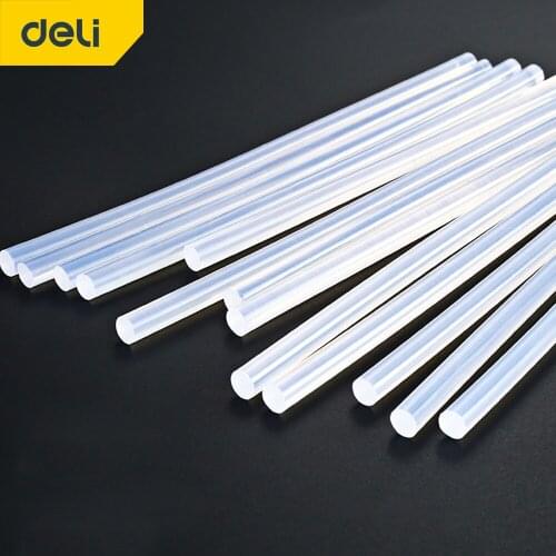 DELI 10/20/30Pcs Hot Melt Glue Sticks 7mm/11mm Hot-melt Glue Gun Repair Accessories Gun Glue Sticks Gun Adhesive DIY Tools