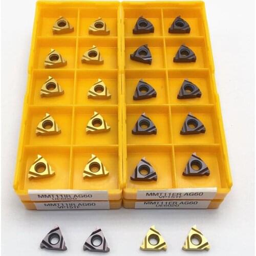 Thread turning tool MMT 11ER 11IR AG55 AG60 carbide thread insert cutting tool external thread lathe tool turning insert 11ER
