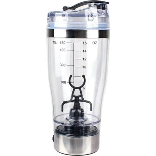 XMX-450Ml Automatic Portable Stirring Blender Battery Powered Self Stirring Milk Shake Cup Electric Coffee Cup Smart Water Bottl