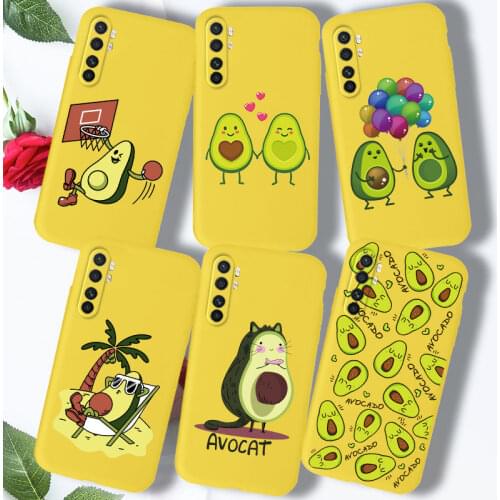 Funny Avocado Phone Case For Xiaomi Redmi 9A 9C 9 A Case Cover on Redmi 9A Silicone TPU Cute For Xiomi Mi Note 10 Lite Pro