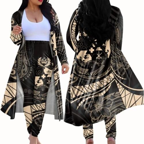 Spring And Autumn Season Womens Long SleeveCape With StretchPants Plus Size Comfortable Suit