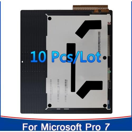 10 Piece For Microsoft Surface Pro 7 1866 LCD Panel Display Touch Screen Digitizer Assembly For Microsoft Surface Pro 7 Pro7 Lcd