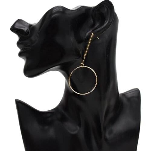 3 Style Simple Hoop Earrings With Heart Pendant For Women Big Hollow Round Circle Earrings Gold Color Brincos Pendientes Jewelry
