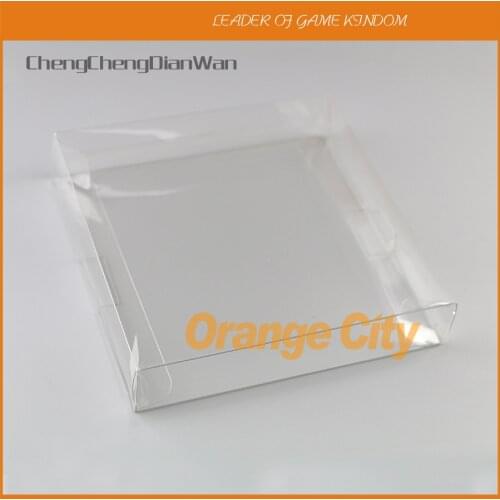 ChengChengDianWan 10pcs 100pcs For GameBoy Color / GameBoy Advance Box Protectors Game Cartridge Case PET case for GBC GBA