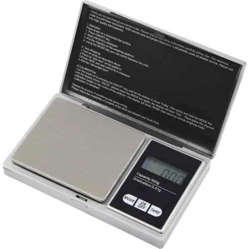 Mini Digital Scale 100//500g 0.01/0.1g High Accuracy Backlight Electric Pocket Scale for Jewelry Gram Weight
