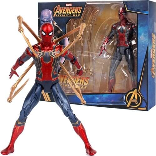 Marvel Spiderman Avengers SHF Spider man Far From Home Homecoming Action Figure Spiderman Figurine PVC Toy Model Gift