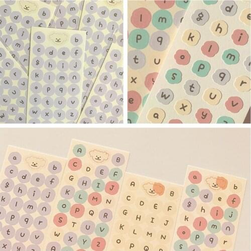 Planner Journal DIY Scrapbooking Decorative Alphabet Stickers Paper Stickers Self Adhesive