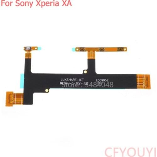 For Xperia XA F3111 F3112 Power ON/OFF and Volume Button Flex Cable