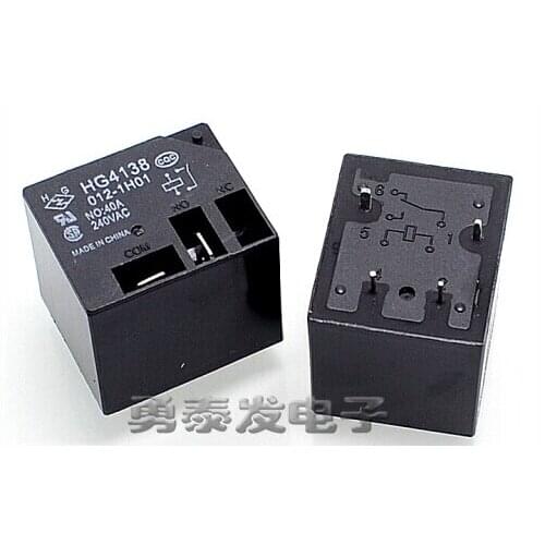 HOTNEW HG4138-012-1H01 HG4138 012-1H01 12VDC T91 40A 240VAC DIP4