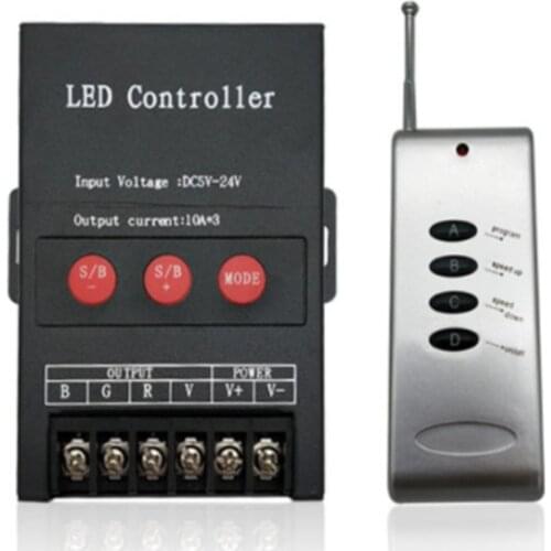 30A Led Controller IR Remote Big Power 360W BT Controller for RGB Strip Light DC5-24V