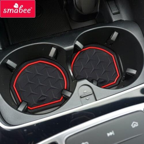 Car Anti-Slip Gate Slot Mat for Mercedes Benz C-Class W205 2015-2019 C180 C200 C220 C250 C300 C350 C400 C43 C63 AMG Accessories