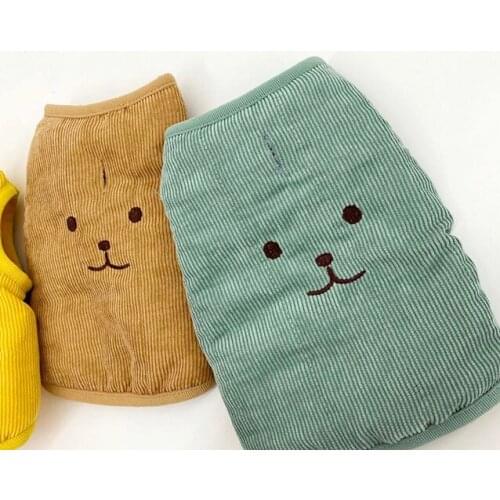 Autumn and winter thick warm pet cotton coat Teddy cat Bichon Hiromi Yorkshire VIP puppy dog clothes cold vest