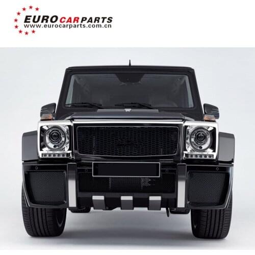 G class w463 LR style body kits for G350 G400 G500 G55 G63 body kits with front bumper rear bumper over fenders
