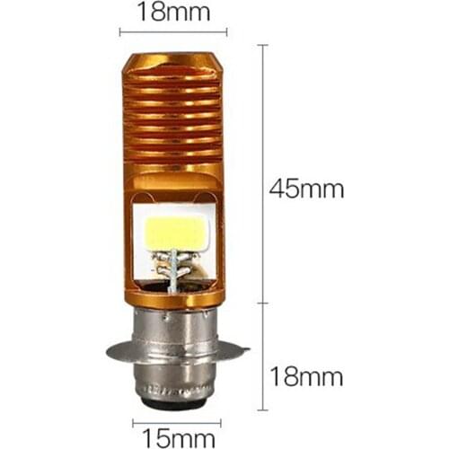 D34 12W Motorbike Headlight Bulb Headlamp 1100-1200LM White Light DC9-85V