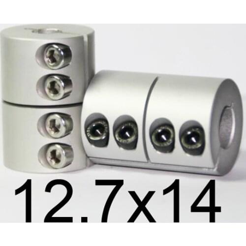 NEW 12.7x14 Rigid clamping screws Solid Coupling for Engraving machine,12.7mm 14mm