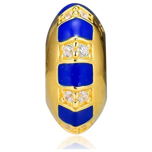 Fits for Pandora Charms Bracelets Shine Exotic Stone & Stripes Spacer Beads 100% 925 Sterling Silver Jewelry Free Shipping