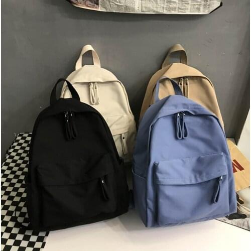 Leisure School Bag Backpacks for Teenage Girls Travel Backpack Book Bags Waterproof Canvas Women Backpack Female Fashion