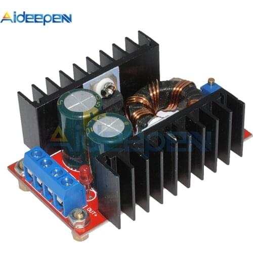 150W DC-DC Step Up Boost Converter Laptop Power Supply Module 10-32V to 12-35V 10A Max Laptop Voltage Charge Board For Arduino