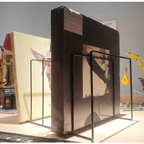 Professional Metal LP Vinyl Record Display Shelf Turntable Record Collection Storage Shelf Exhibit Stand Holder