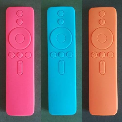 1pc Silicone Remote Control Cover for Xiaomi TV 4A Box Anti-slip Anti-fall Remote Control Case Holder Protective Dustproof Cover