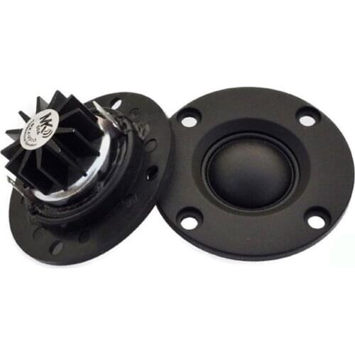 SOTAMIA 2Pcs 2 Inch 52MM Portable Tweeter Speaker 6Ohm 30W Neodymium Treble Loudspeaker With Aluminum Radiator Speaker