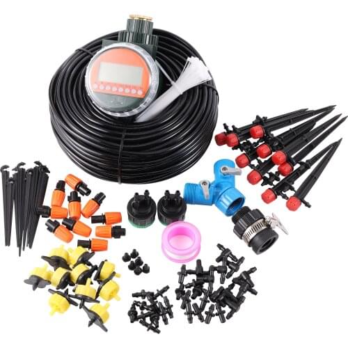 Garden Intelligent Rain Sensor Water Timer Self Watering Kit Yard Patio Balcony Lawn Flower Vegetables Irrigation Supplies